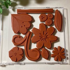STAMPIN UP! “Bodacious Bouquet” Rubber Stamp Set